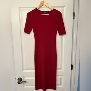 Theory knit midi dress